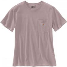 Image of Carhartt K87-W Women's Size XL  (16-18) Mink Loose Fit Pocket T-Shirt - BNWTs