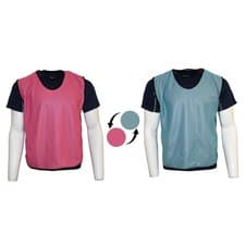 Image of Plain Reversible Mesh Training Bib (Infants,Kids) Infants Pink/Sky Infants Pink/