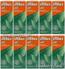 Image of 10x Olbas Oil 30ml Inhalant Decongestant Catarrh Sinus Relief Nasal (300ml) 2028