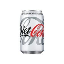Image of Diet Coca-Cola Soft Drink 330ml Can (Pack of 24) 0402004