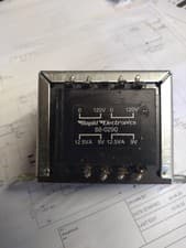 Image of 12VA 120/240Vac 9 - 0 - 9Vac secondary mains isolation transformer
