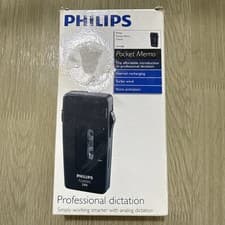 Image of Philips Classic 388 Pocket Memo Hand Held Dictation Voice Recorder Mini Cassette