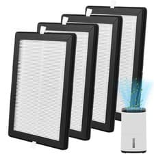 Image of 4 Pack H13 HEPA Filter for Meaco Arete One 10L 12L Dehumidifier Air Purifier 21x