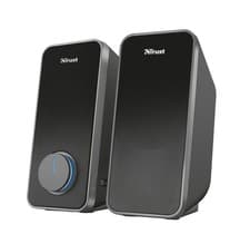 Image of Trust Arys 2.0 PC Speakers, 28 W Peak Power, 3.5 mm Aux, USB Powered, Volume