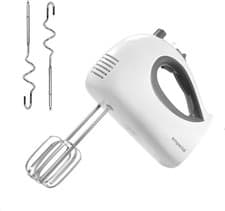 Image of Emperial Hand Mixer Electric Whisk Food Mixer For Baking 5 Speeds & Attachments