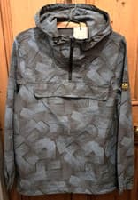 Image of Barbour International - STROKE,  Overshirt . Men’s Size S. CHARCOAL/BLUE.  BNWT.