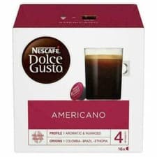 Image of Dolce Gusto Americano Coffee Capsules - Pack 6X 16 Capsules, Total of 96