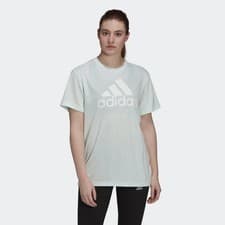 Image of Adidas Women's Aeroready D2M Boyfriend T-Shirt H65827 UK Sizes XS-XXL