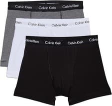 Image of Calvin Klein 0000U2662G Men's Trunk - Black (3 Pack) S,M,XL