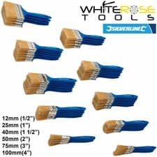 Image of Silverline Disposable Paint Brushes Brush All Sizes All Quantities Decorating