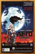 Image of 2008 Afro Samurai Xbox 360 PS3 Print Ad/Poster Game Promo Art Samuel L. Jackson