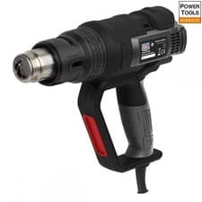 Image of Sealey HS102 Hot Air Gun 2000W 3-Speed 50-600°C Variable Heat