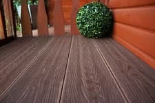 Image of Klicken Composite WPC Decking Boards Deep Embossed Grooved Reversible 2.9m Long