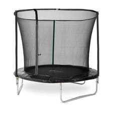 Image of Plum Play 8ft Fun Garden Trampoline with Safety Net Enclosure