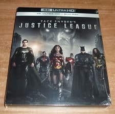 Image of Justice League (Zack Snyder's Justice League) 4K UHD + BD 4 Discs New