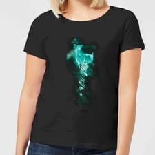 Image of Harry Potter Doe Always Patronus T-Shirt Women's | Official Licensed | Black
