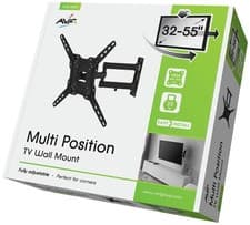 Image of AVF TV Wall Bracket 32-55 Inch Multi Position VIDEO REVIEW INSIDE