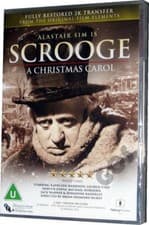 Image of Scrooge A Christmas Carol Alastair Sim DVD Includes Colour Version Sealed