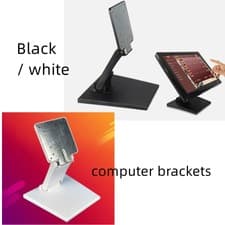 Image of Adjustable Monitor Stand 10-27" VESA Hole Screen Stand LCD Folding Desk Stand
