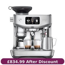 Image of Sage The Oracle Jet SES985BSS Bean-To-Cup Espresso Coffee Machine Brushed Steel-