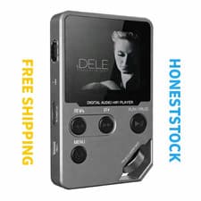 Image of 8GB Lossless Bluetooth MP3 Music Player, Zinc Alloy Body,Rotary Controls,Wire UK