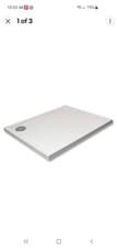 Image of Rectangular Shower Tray Stone Resin Low Profile Made In The UK