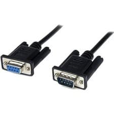 Image of Startech 2M Black Db9 Rs232 Serial Null Modem Cable F/M Cable for Modem First En