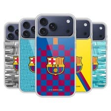 Image of OFFICIAL FC BARCELONA 2019/20 CREST KIT GEL CASE FOR APPLE iPHONE PHONES