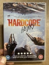 Image of Hardcore Henry - Sharlto Copley(R2 DVD) New+Sealed POV Action 2016 Shoot Em Up
