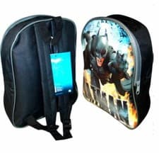 Image of Batman The Dark Knight Rises Pvc Front School Bag Rucksack Backpack