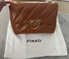 Image of Love Big Puff Maxy Pinko Shoulder/Crossbody Bag Brand New Authentic Rrp £420