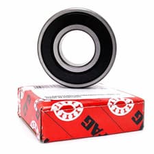 Image of FAG 6201 2RS C3 Deep Groove Ball Bearing 12x32x10mm