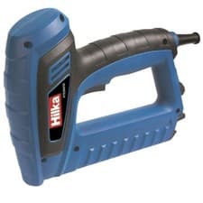 Image of Hilka Electric Staple Gun Stapler Nailer With 500 Piece Staples And Nails Set