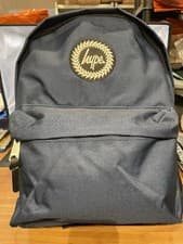 Image of Hype Unisex Iconic Core Navy Block Backpack BP1 RRP £29.99