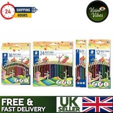 Image of STAEDTLER Noris Colouring Pencils - Art Creative Fun - Pack Of 6,12,24 or 36