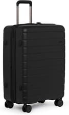 Image of Antler Stamford 4-Wheel 68cm Hard-Sided Medium Expandable Suitcase - Black A