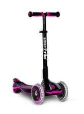 Image of SmarTrike Xtend Kids Scooter Extendable Foldable LED Light Up Ride On - Pink