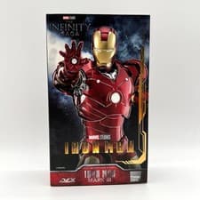 Image of threezero Marvel Infinity Saga DLX Iron Man Mark 3 Collectible Figure New