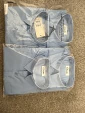 Image of X 4 Clarks Blue school Long Sleeve Shirts - Age 11 Years