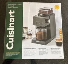 Image of Brand new Cuisinart Conical Burr Coffee Grinder for espresso and coffee