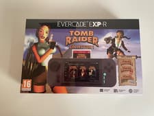 Image of Evercade EXP-R with Tomb Raider Collection 1 Handheld Gaming Console New Sealed