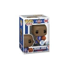 Image of Funko Pop Vinyl Figure NBA Basketball Michael Jordan 100