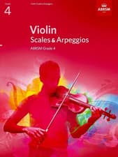 Image of Violin Scales & Arpeggios, ABRSM Grade 4: from 2012 (ABRSM Scales & Arpeggios)