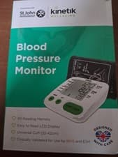Image of Kinetik Wellbeing Blood Pressure Monitor ( New sealed )