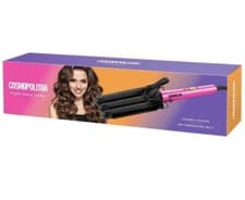 Image of NEW COSMOPOLITAN PINK CERAMIC COATING TRIPLE WAVE CURLER DESIGNED BEST GIFTS