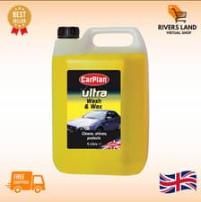 Image of CarPlan Ultra Wax & Wash Car Shampoo, 5 L (Packaging may vary)