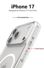 Image of Clear Case with MagSafe for iPhone 17 Pro Max ,17 air,17pro and 17plus