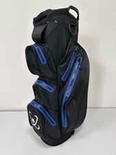 Image of WATERPROOF  14 WAY  GOLF CART BAG  7  WATERPROOF ZIPS LIGHTWEIGHT