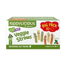 Image of Kiddylicious Veggie Straws Box Delicious Snacks for Kids Suitable for 9 Months
