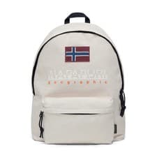 Image of Napapijri Hering Backpack 21L Beige Silver NP0A4G99N901 - RRP £54.99